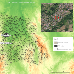 Exemple de carte réalisée avec le logiciel QGIS